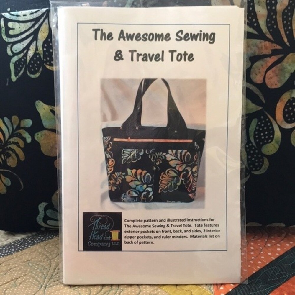 Travel Tote Sewing Pattern & Instructions - Picture 3 of 4